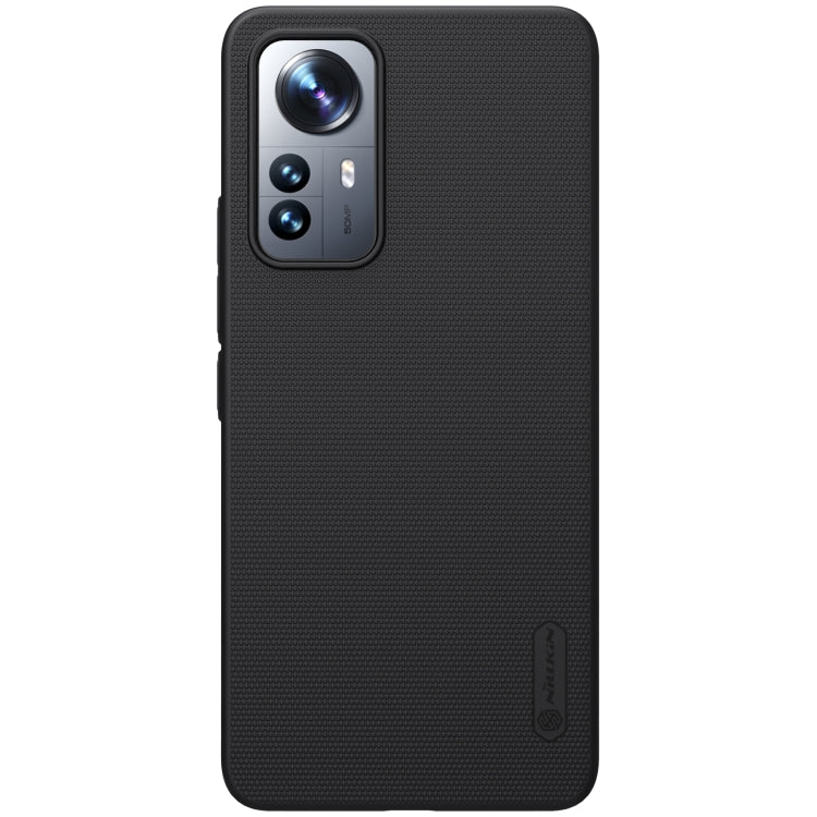 For Xiaomi 12 Lite NILLKIN Frosted PC Phone Case(Black) - Xiaomi Cases by NILLKIN | Online Shopping South Africa | PMC Jewellery