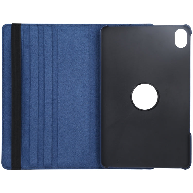 For Honor Pad 8 360 Degree Rotation Litchi Texture Flip Leather Tablet Case(Blue) - For Huawei by PMC Jewellery | Online Shopping South Africa | PMC Jewellery