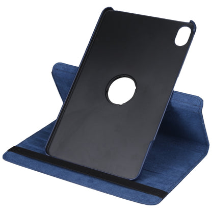 For Honor Pad 8 360 Degree Rotation Litchi Texture Flip Leather Tablet Case(Blue) - For Huawei by PMC Jewellery | Online Shopping South Africa | PMC Jewellery