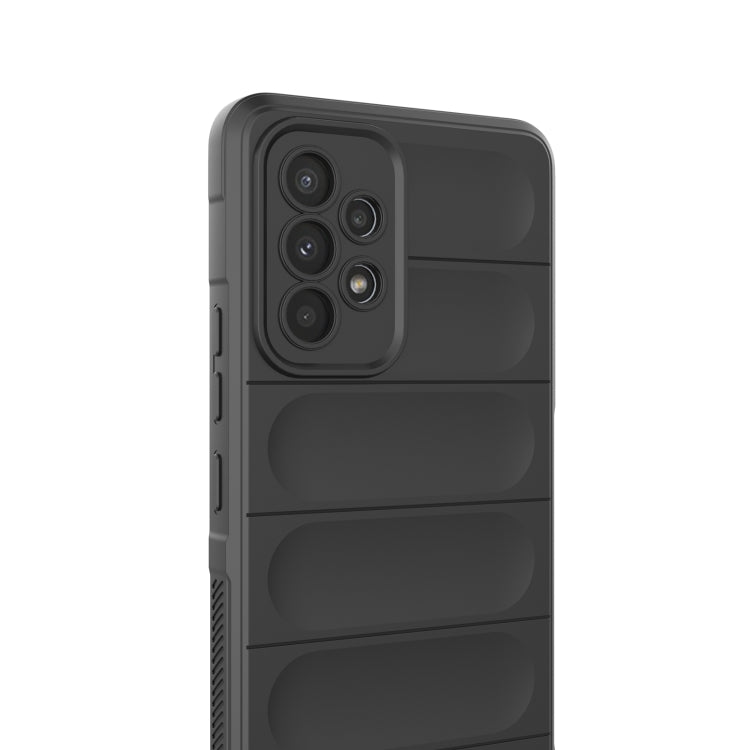 For Samsung Galaxy A53 Magic Shield TPU + Flannel Phone Case(Red) - Galaxy Phone Cases by PMC TechLife | Online Shopping South Africa | PMC TechLife | Buy Now Pay Later Mobicred