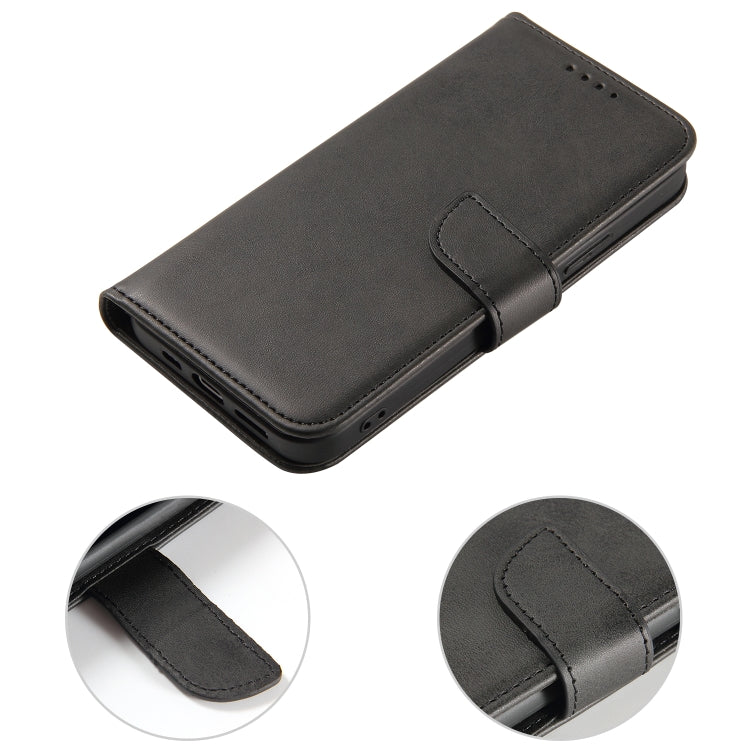 For iPhone 14 Pro Calf Texture Buckle Flip Leather Phone Case(Black) - iPhone 14 Pro Cases by PMC TechLife | Online Shopping South Africa | PMC TechLife | Buy Now Pay Later Mobicred