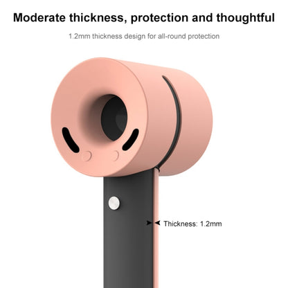 Hairdryer Shockproof Silicone Protective Case For Dyson(Light Pink) - Hair Dryers & Accessories by PMC Jewellery | Online Shopping South Africa | PMC Jewellery