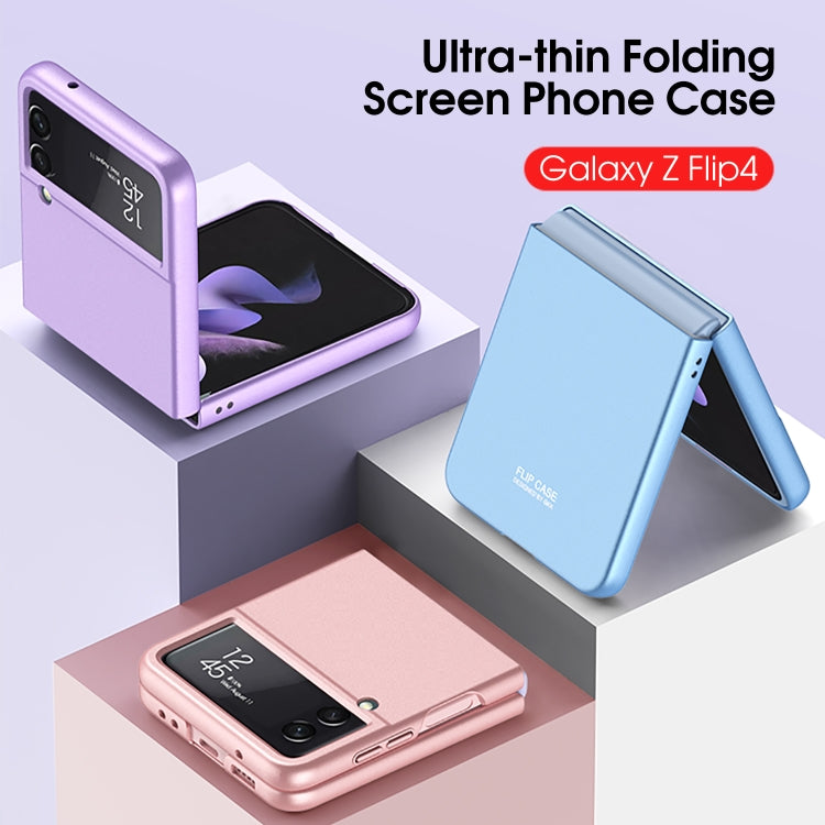 For Samsung Galaxy Z Flip4 GKK Ultra-thin Full Coverage Phone Case(Blue) - Galaxy Z Flip4 5G Cases by GKK | Online Shopping South Africa | PMC Jewellery