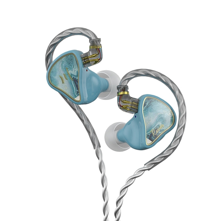 CVJ Hybrid Technology HiFi Music Wired Earphone No Mic(River) - In Ear Wired Earphone by CVJ | Online Shopping South Africa | PMC Jewellery