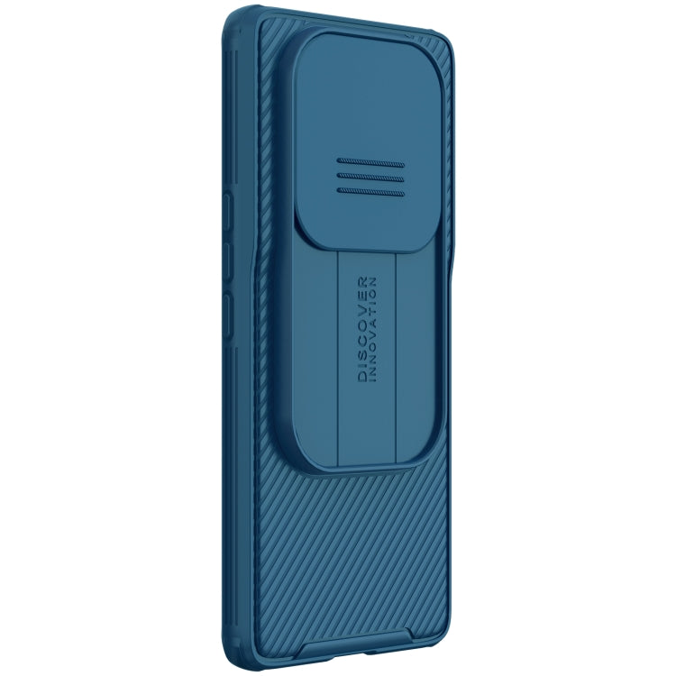 For Xiaomi 12S Ultra ILLKIN Black Mirror Series Camshield PC Phone Case(Blue) - Xiaomi Cases by NILLKIN | Online Shopping South Africa | PMC Jewellery