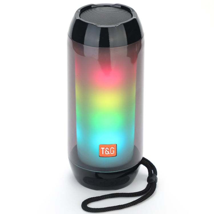 T&G TG643 Portable LED Light Waterproof Subwoofer Wireless Bluetooth Speaker(Black) - Waterproof Speaker by T&G | Online Shopping South Africa | PMC TechLife | Buy Now Pay Later Mobicred