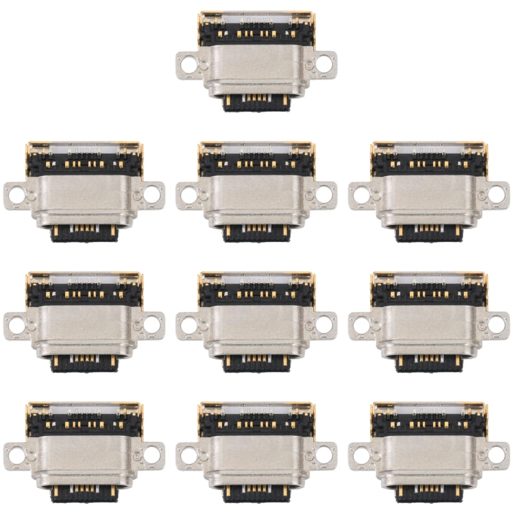 For vivo X70 Pro/X70 Pro+/X80 10pcs Charging Port Connector - Single Tail Connector by PMC TechLife | Online Shopping South Africa | PMC TechLife