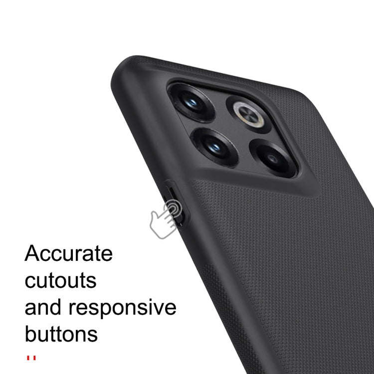 For OnePlus Ace Pro/10T 5G NILLKIN Frosted PC Phone Case(Black) - OnePlus Cases by NILLKIN | Online Shopping South Africa | PMC Jewellery