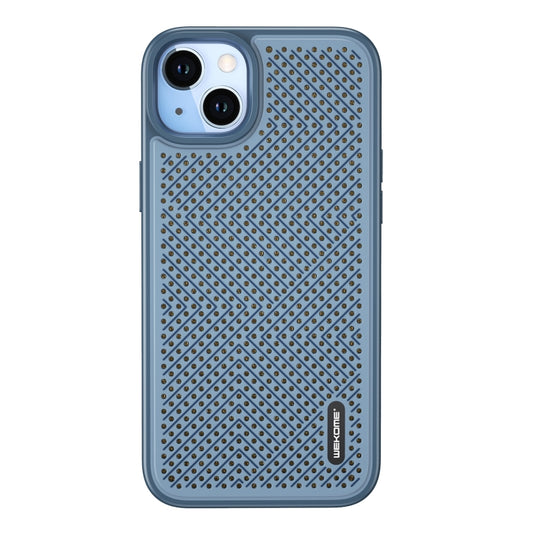 For iPhone 14 Plus WEKOME Graphene Heat Dissipation Phone Case (Blue) - iPhone 14 Plus Cases by WK | Online Shopping South Africa | PMC Jewellery