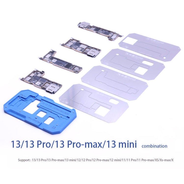 MiJing Z20 Pro For iPhone X-13 Pro Max 14 in 1 Middle Layer Motherboard Reballing Soldering Platform - Repair Fixture by MIJING | Online Shopping South Africa | PMC Jewellery | Buy Now Pay Later Mobicred