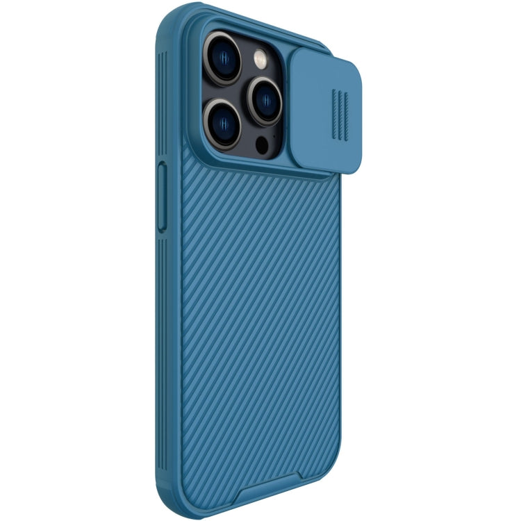 For iPhone 14 Pro Max NILLKIN CamShield Pro Magnetic Magsafe Case(Blue) - iPhone 14 Pro Max Cases by NILLKIN | Online Shopping South Africa | PMC TechLife | Buy Now Pay Later Mobicred