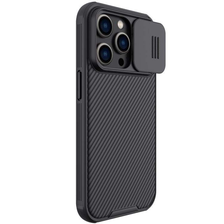 For iPhone 14 Pro Max NILLKIN CamShield Pro Magnetic Magsafe Case(Black) - iPhone 14 Pro Max Cases by NILLKIN | Online Shopping South Africa | PMC Jewellery