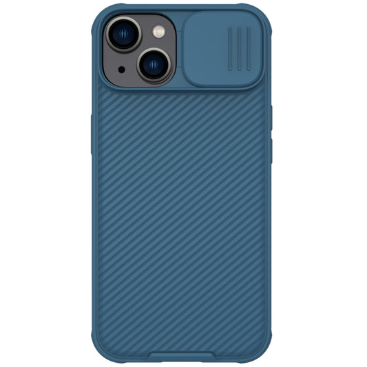 For iPhone 14 NILLKIN CamShield Pro Protective Phone Case(Blue) - iPhone 14 Cases by NILLKIN | Online Shopping South Africa | PMC Jewellery