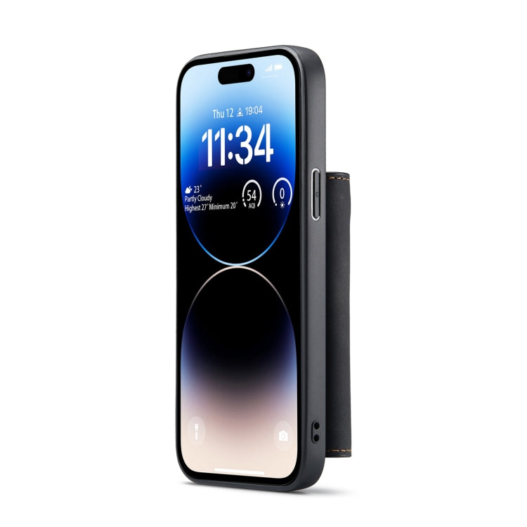 For iPhone 14 Pro DG.MING M1 Series 3-Fold Multi Card Wallet Leather Case(Green) - free shipping - PMC TechLife - Order now!