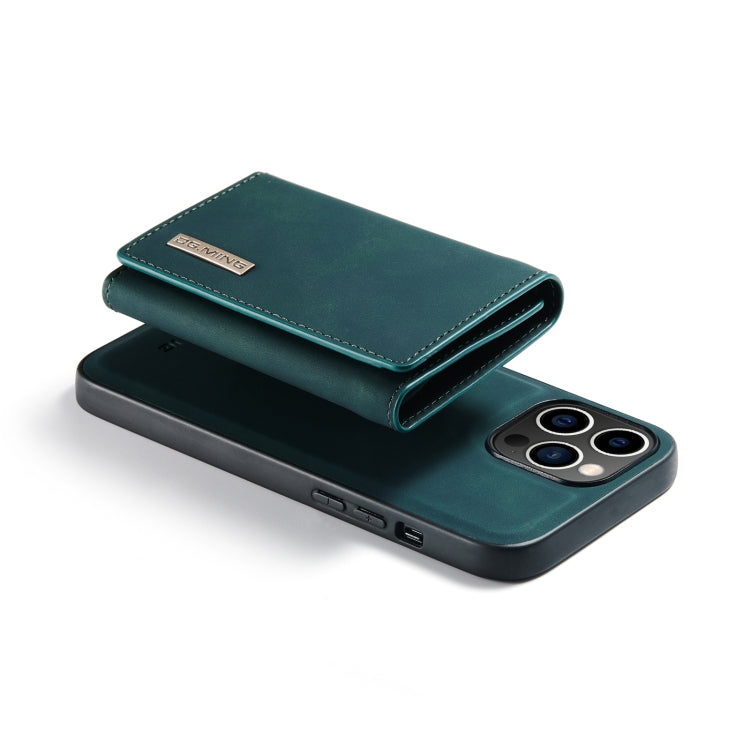 For iPhone 14 Pro DG.MING M1 Series 3-Fold Multi Card Wallet Leather Case(Green) - free shipping - PMC TechLife - Order now!