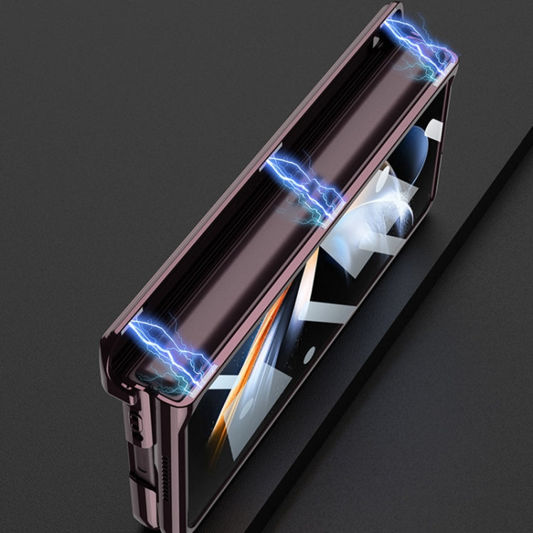 For Samsung Galaxy Z Fold4 GKK Magnetic Hinged Phantom Folding Phone Case(Champagne Gold) - Galaxy Z Fold4 5G Cases by GKK | Online Shopping South Africa | PMC TechLife