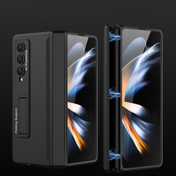 For Samsung Galaxy Z Fold4 GKK Magnetic Hinged Folding Full Phone Case(Black) - Galaxy Z Fold4 5G Cases by GKK | Online Shopping South Africa | PMC Jewellery | Buy Now Pay Later Mobicred