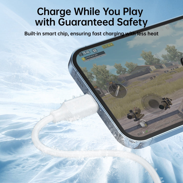 JOYROOM S-CL020A9 20W USB-C/Type-C to 8 Pin Fast Charging Data Cable, Length:1m(White) - 2 in 1 Cable by JOYROOM | Online Shopping South Africa | PMC TechLife
