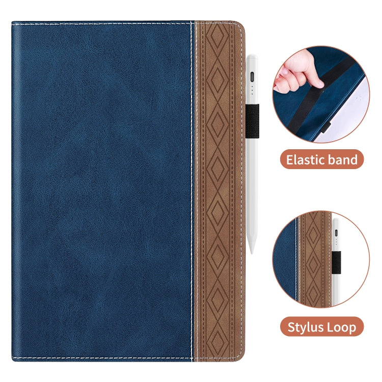 For Xiaomi Redmi Pad 10.61 Splicing Series Tablet PC Leather Case(Royal Blue) - free shipping - PMC TechLife - Order now!