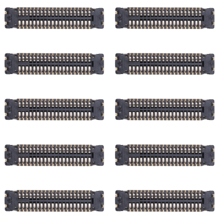For Xiaomi Redmi Note 7 / Redmi Note 7 Pro 10pcs LCD Display FPC Connector On Motherboard - Others by PMC TechLife | Online Shopping South Africa | PMC TechLife