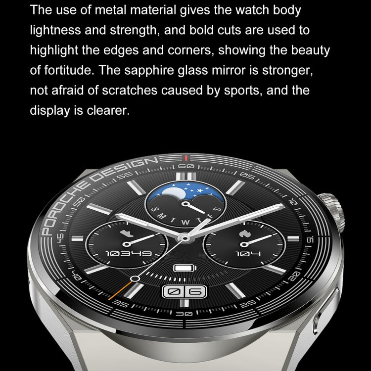 Ochstin 5HK46P 1.36 inch Round Screen Silicone Strap Smart Watch with Bluetooth Call Function(Black+Black) - free shipping - PMC TechLife - Order now!