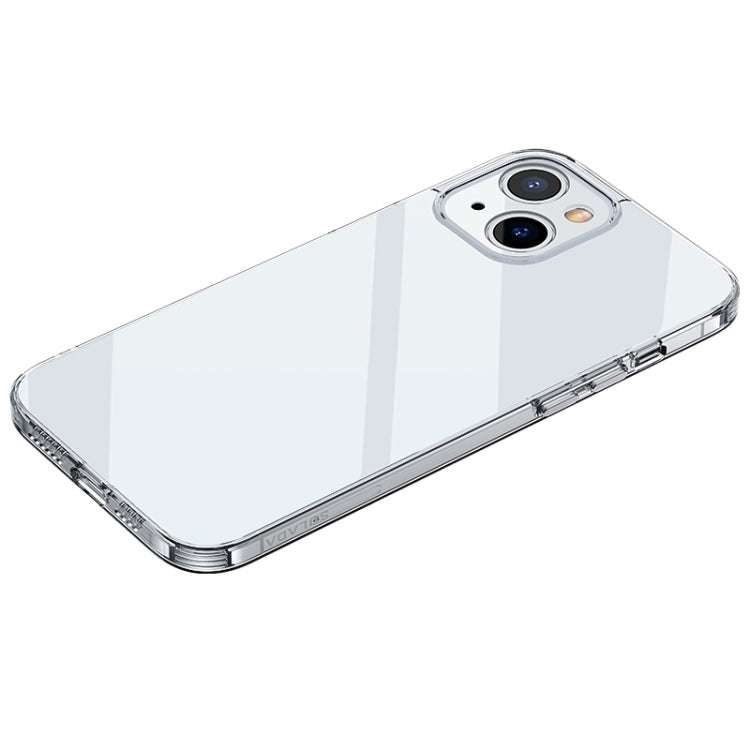 For iPhone 14 SULADA Frosted Series Shockproof Transparent TPU Phone Case(White) - iPhone 14 Cases by SULADA | Online Shopping South Africa | PMC TechLife