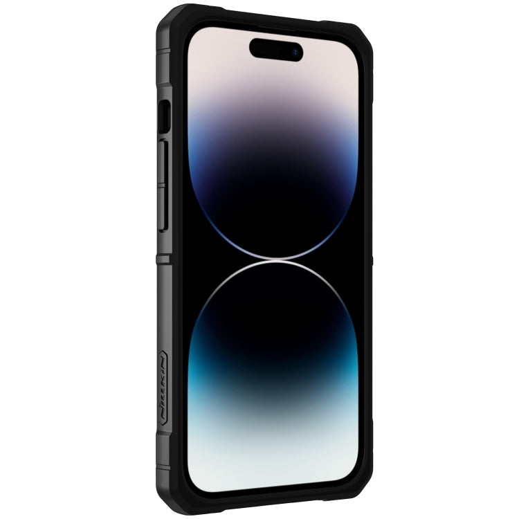 For iPhone 14 Pro NILLKIN Sliding Camera Cover Design TPU + PC Magnetic Phone Case(Red) - iPhone 14 Pro Cases by NILLKIN | Online Shopping South Africa | PMC TechLife | Buy Now Pay Later Mobicred