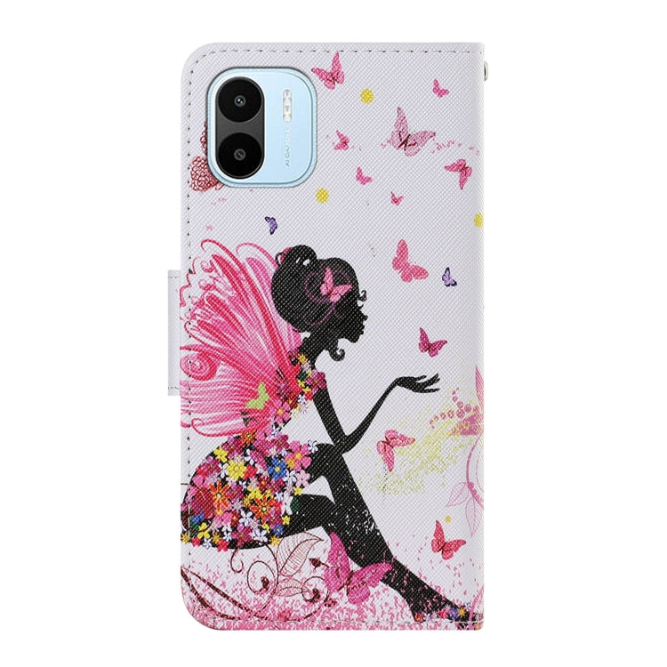 For Xiaomi Redmi A1 Colored Drawing Pattern Leather Phone Case(Dancing Girl) - free shipping - PMC TechLife - Order now!