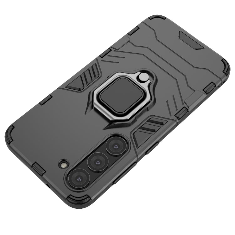 For Samsung Galaxy S23 5G Magnetic Ring Holder PC + TPU Phone Case(Black) - Galaxy S23 5G Cases by PMC TechLife | Online Shopping South Africa | PMC TechLife | Buy Now Pay Later Mobicred
