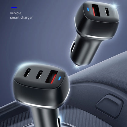 ACC-578 33W USB-C/Type-C+USB Fast Charge Car Charger(Black) - Car Charger by PMC Jewellery | Online Shopping South Africa | PMC Jewellery