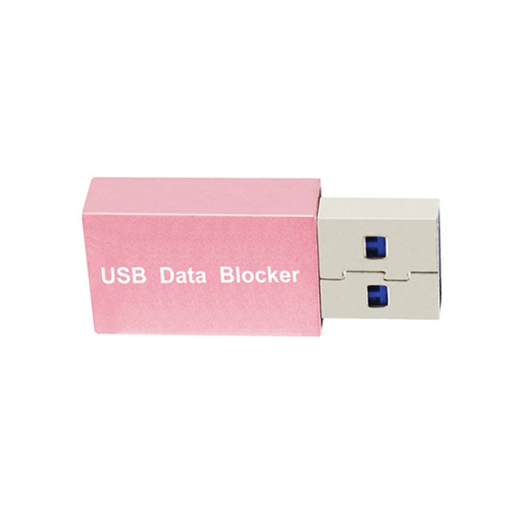 GEM02 USB Data Blocker Charging Connector(Rose Gold) - Converter & Adapter by PMC TechLife | Online Shopping South Africa | PMC TechLife