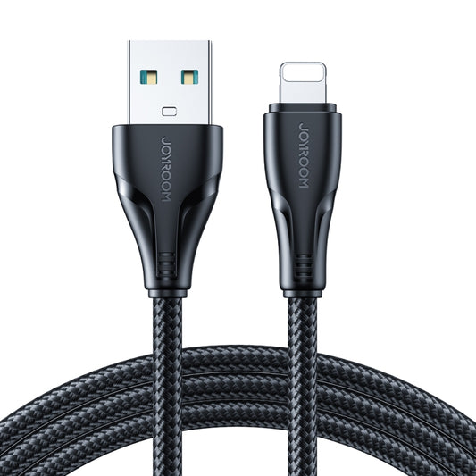 JOYROOM 2.4A USB to 8 Pin Surpass Series Fast Charging Data Cable, Length:1.2m(Black) - Normal Style Cable by JOYROOM | Online Shopping South Africa | PMC Jewellery
