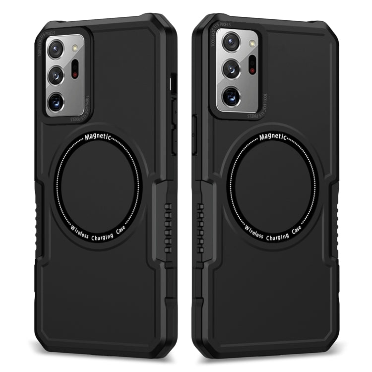 For Samsung Galaxy Note20 Ultra MagSafe Shockproof Armor Phone Case(Black) - free shipping - PMC TechLife - Order now!