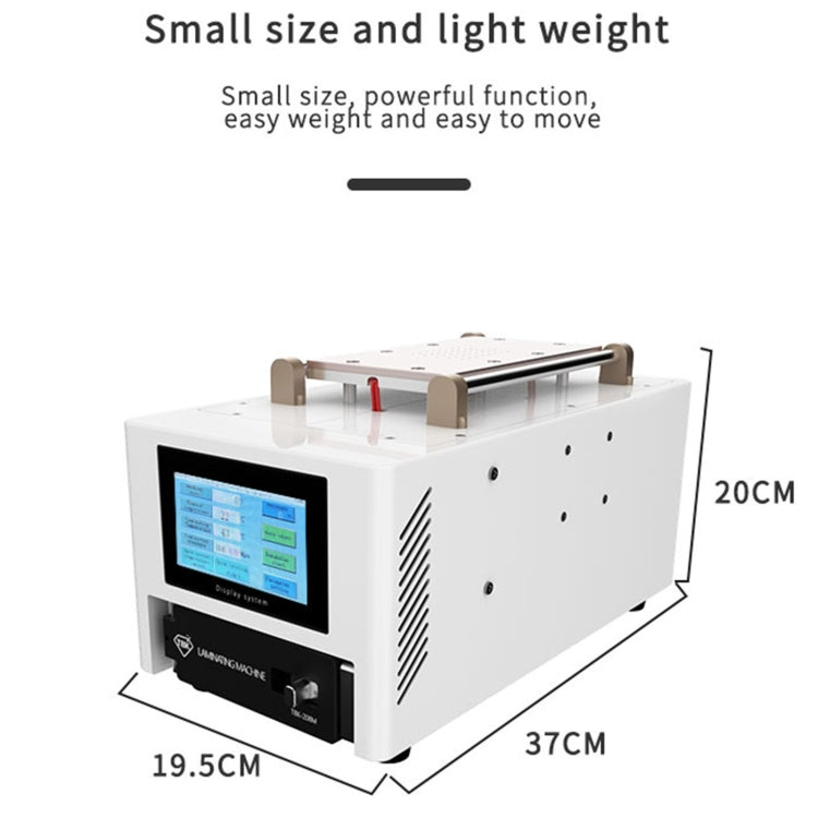 TBK 208M 3 in 1 Mini LCD Touch Screen Vacuum Laminating Bubble Remover Machine, Plug:AU Plug - free shipping - PMC TechLife - Order now!