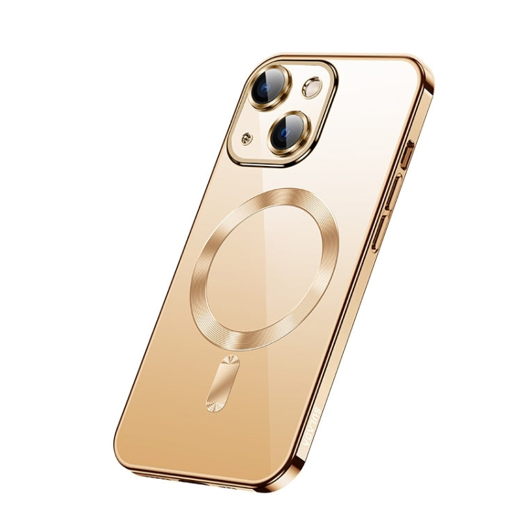For iPhone 13 SULADA Plating TPU Shockproof Phone Soft Case(Gold) - iPhone 13 Cases by SULADA | Online Shopping South Africa | PMC TechLife