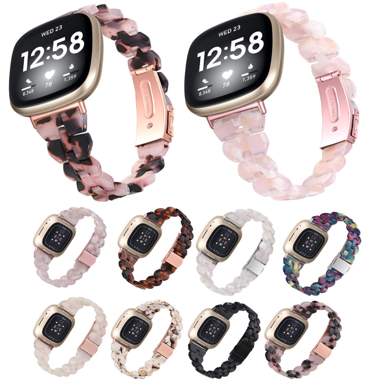 For Fitbit Versa 3 / Sense Universal Rhombus Resin Watch Band(Nougat) - free shipping - PMC TechLife - Order now!