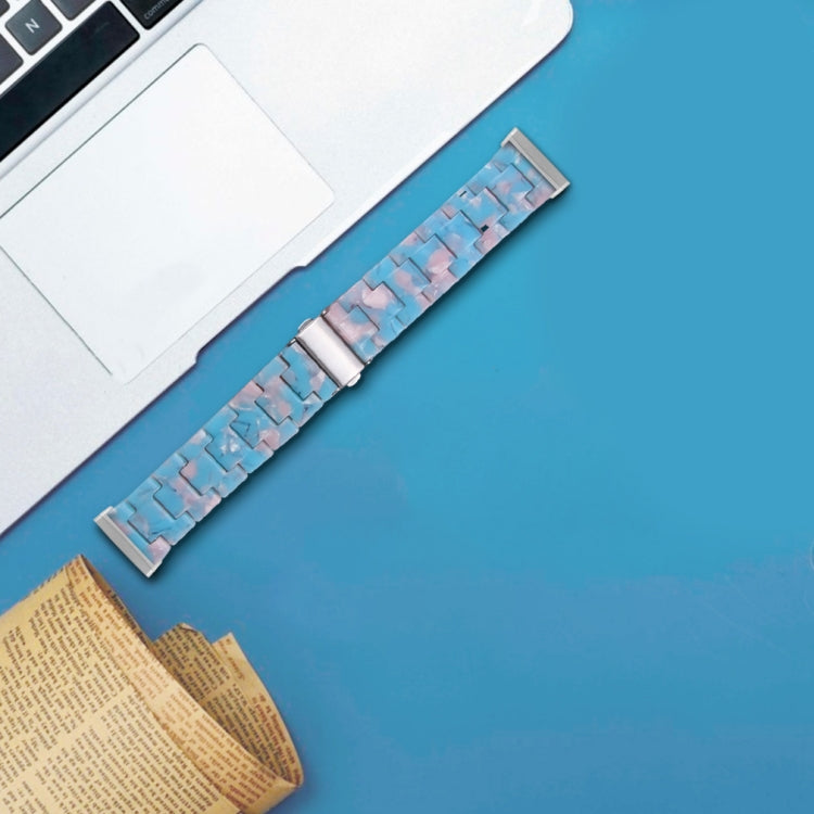 For Fitbit Versa 3 / Sense Universal Resin Watch Band(Sky Blue) - free shipping - PMC TechLife - Order now!