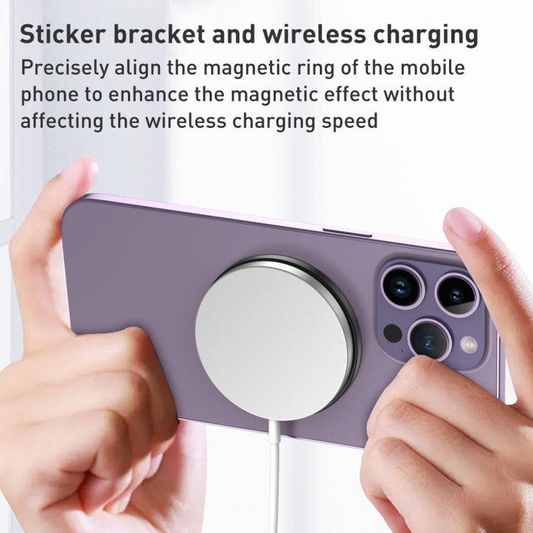 Car Magnetic Dual Axis Ring Phone Holder(Frosted Sky Blue) - Ring Holder by PMC TechLife | Online Shopping South Africa | PMC TechLife