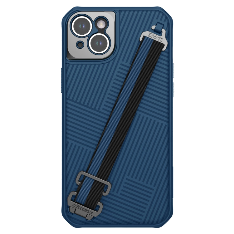 For iPhone 14 Plus NILLKIN Shadow Series TPU Phone Case(Blue) - iPhone 14 Plus Cases by NILLKIN | Online Shopping South Africa | PMC Jewellery