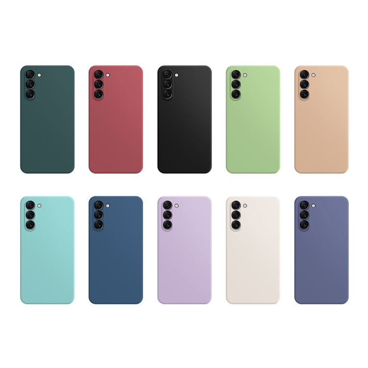 For Samsung Galaxy S23 5G Imitation Liquid Silicone Phone Case(Black) - free shipping - PMC TechLife - Order now!