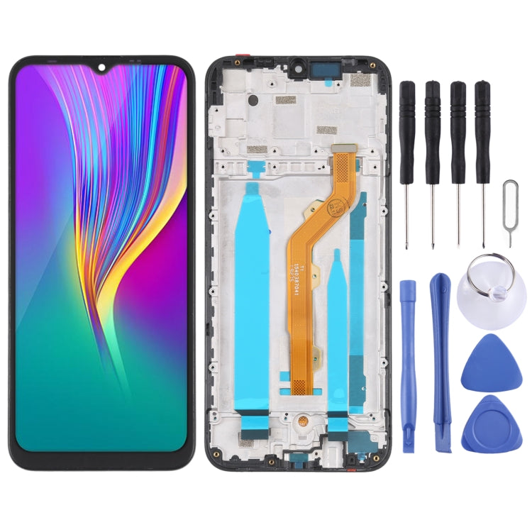 OEM LCD Screen For infinix Smart 4 / 4C X653 Digitizer Full Assembly with Frame - free shipping - PMC TechLife - Order now!
