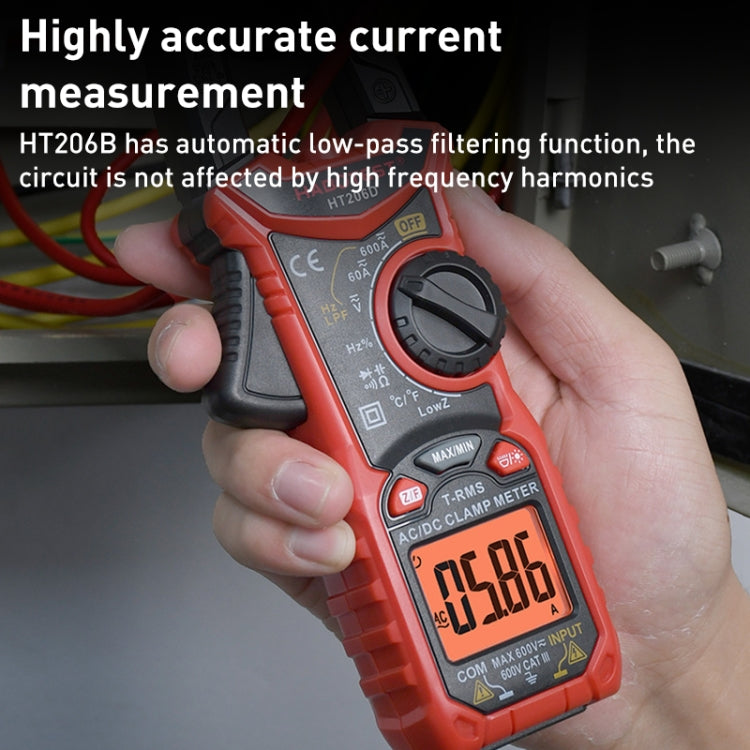 HABOTEST HT206D Clamp Type High Precision Digital Multimeter - free shipping - PMC TechLife - Order now!