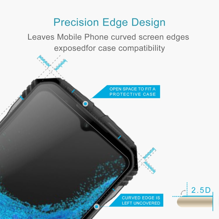 For DOOGEE V Max 10pcs 0.26mm 9H 2.5D Tempered Glass Film - For Doogee by PMC TechLife | Online Shopping South Africa | PMC TechLife