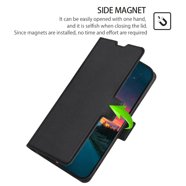 For Google Pixel 7a Ultra-thin Voltage Side Buckle Leather Phone Case(Black) - free shipping - PMC TechLife - Order now!