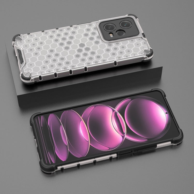 For Xiaomi Poco X5 Pro Shockproof Honeycomb PC + TPU Phone Case(White) - free shipping - PMC TechLife - Order now!