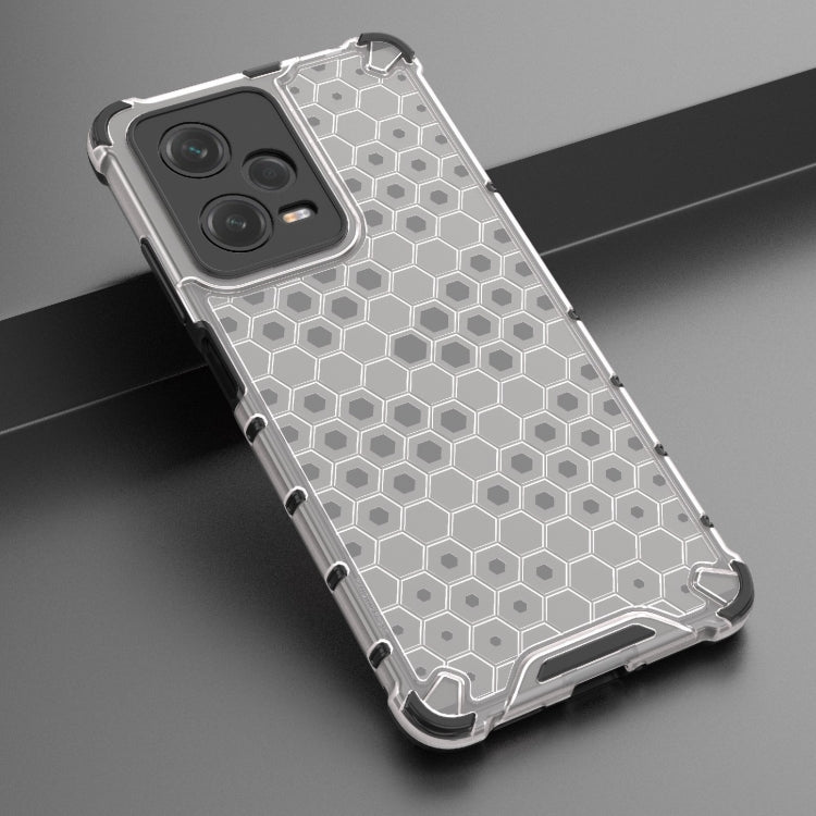 For Xiaomi Poco X5 Pro Shockproof Honeycomb PC + TPU Phone Case(White) - free shipping - PMC TechLife - Order now!