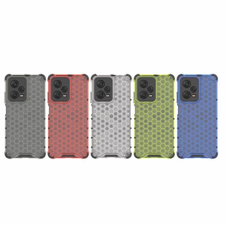 For Xiaomi Poco X5 Pro Shockproof Honeycomb PC + TPU Phone Case(Blue) - free shipping - PMC TechLife - Order now!