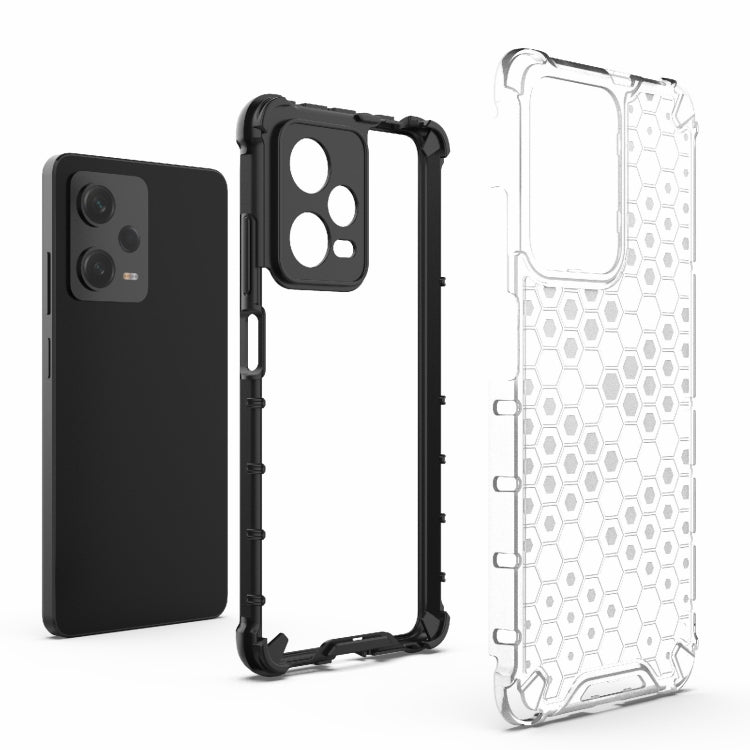 For Xiaomi Poco X5 Pro Shockproof Honeycomb PC + TPU Phone Case(Red) - free shipping - PMC TechLife - Order now!