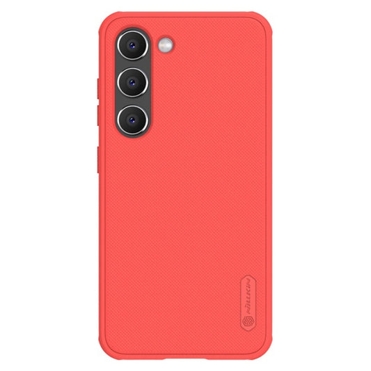 For Samsung Galaxy S23 5G NILLKIN Super Frosted Shield Pro PC + TPU Phone Case(Red) - Galaxy S23 5G Cases by NILLKIN | Online Shopping South Africa | PMC Jewellery