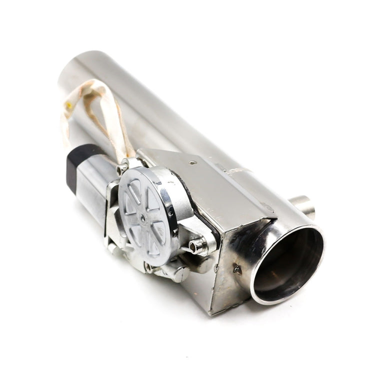 2.5 inch Car Stainless Steel Straight Pipe Remote Control Electric Exhaust Valve - Exhaust Pipes by PMC TechLife | Online Shopping South Africa | PMC TechLife | Buy Now Pay Later Mobicred